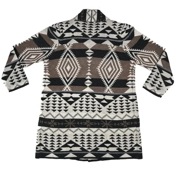 Anthropologie X Oliver. O Southwestern Boho Tribal Knit Cardigan Size 1X - NWOT - Picture 5 of 7